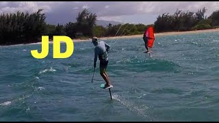 JD creates incredible foiling videos from Kanaha, Maui.