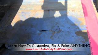 LearnAutoBodyAndPaint.com Speed Boat Auto Body Painting Project