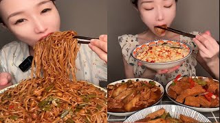 ASMR EP.527 Delicious foods eating, eating spicy food, asmr eating challenge