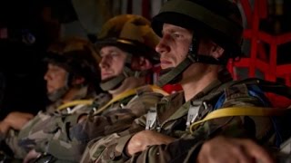 French Foreign Legion Training - Forcible Entry Exercise with 82nd Airborne Division