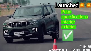 All New Mahindra Scorpio Unvieled- Scorpio 2022- Most detailed video Ptrice, specifications,interior