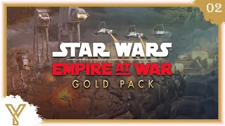 Star Wars Empire At War Gameplay en Español - Campaña Rebelde - Parte 2 - Sin Comentarios