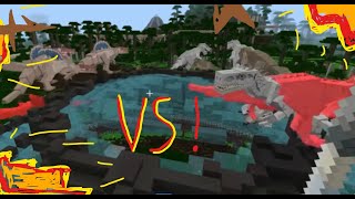 100 T Rex's vs 100 Spinosaurus's vs 100 Indominus Rex's vs 1,000,000 TNT