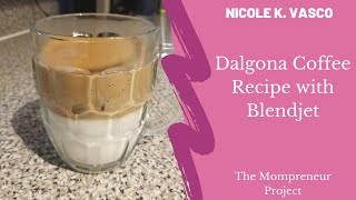 Dalgona Coffee Recipe Using A Blendjet