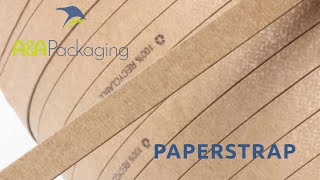 PAPERSTRAP The 100% Recyclable Strapping!