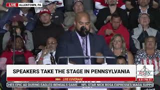 FULL SPEECH: Tim Ramos Delivers Remarks in Allentown, PA - 10/29/24