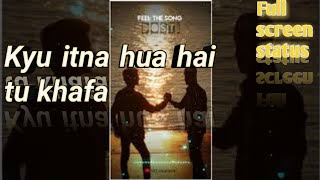 Best friend status | Whatsapp status | arijit singh superhit song status | M2 creationz