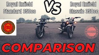 Which bike buy standard or classic , is classic worth extra money , full comparison in this video...