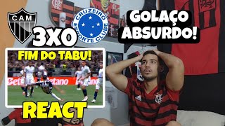 REACT ATLÉTICO-MG 3 X 0 CRUZEIRO MELHORES MOMENTOS BRASILEIRÃO 2024