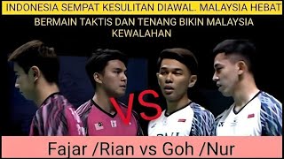 😱GILA! SENGIT NIH! Fajar Alfian/Rian Ardianto vs Goh Sze Fei/Nur Izzudin. Badminton Bulutangkis