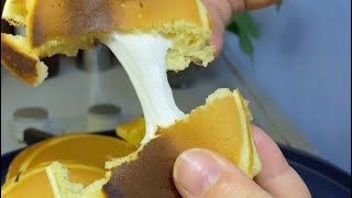 Pancake nasıl yapılır? En kolay pankek tarifi😍 süpriz pankek #food  #pancake