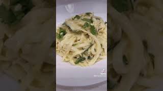 PASTA IN WHITE SAUCE                                Easy to prep Easy to cook