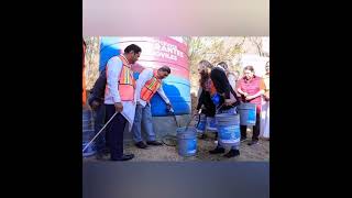 El gobernador de Oaxaca, repite y difunde #AguaParaTodos, mientras que los triquis no tienen agua