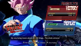 DRAGON BALL FighterZ Matches 1 + 2