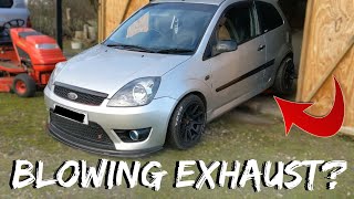 Fixing a Blowing Exhaust - My Modified MK6 Fiesta