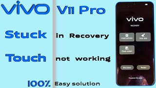 Vivo V11 Pro recovery mode problem