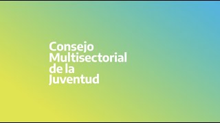 Lanzamiento del Consejo Multisectorial de la Juventud.