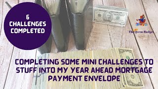 SMALL BILL CONDENSING IN MY LONG TERM BINDER  ||  COMPLETING 6 MINI SAVING CALLENGES