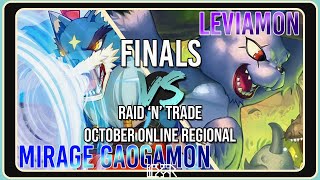 MirageGaogamon vs Leviamon [EX7 Raid 'n' Trade Online Regional October 2024] FINALS