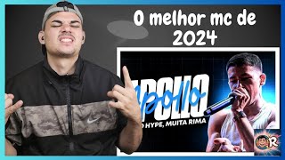 POUCO HYPE, MUITA RIMA - Apollo MC 🚀| REACT RELÍQUIA