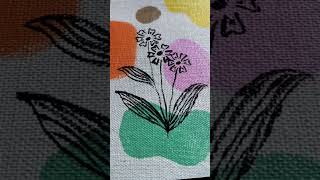 Canvas Painting | Wall Decor | #shorts #craft #flowers