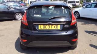 FORD FIESTA ZETEC 16V BLACK 2009