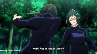 Maki vs Mai | Jujutsu Kaisen | Within 2 minutes