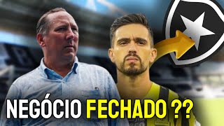 URGENTE! SITUAÇÃO RESOLVIDA E NEGÓCIO FECHADO AGORA POUCO | NOTÍCIAS DO BOTAFOGO HOJE !!