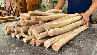 The Most Handmade Wood Production Technology // How To Create A New Table _ Never Seen Before