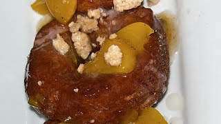 Peach Cobbler donut