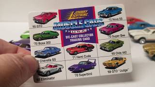 Johnny lightning diecast muscle cars set review