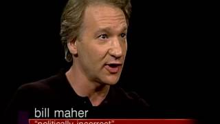 Invoice Maher Job İnterview On Charlie Rose 2001 & Remembers George Carlin Component