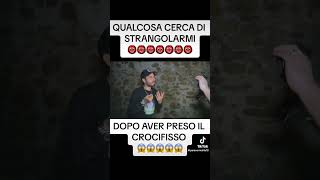 CERCA DI STRANGOLARMI 😱😱👹 #reels #parnormal #youtube #shorts #reels #ghost 😨