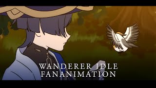 Wanderer Idle FanAnimation