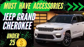 Must Have Accessories For Jeep Grand Cherokee | MODS FOR JEEP GRAND CHEROKEE | Elevate JEEP # JEEP