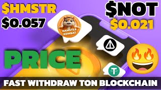 Hamster kombat Price New update | Next NOT on TON wallet connect | Withdrawal news combo card today