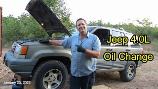 How To Change Oil in a 1997 Jeep Grand Cherokee 4 0L ZJ