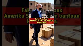 Fakta Amerika Serikat kirim bantuan ke Palestina #shortvideo