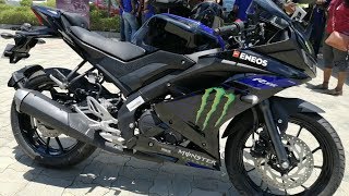 Yamaha R15 V3.0 Monster Energy Motogp Edition Walkaround