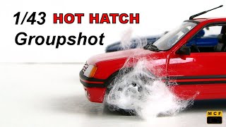 5 Hot hatches in 1/43 scale