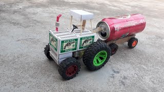 Tractor kaise banaye ghar par || mini tractor kaise banaye jate hain || homemade tractor toy rc