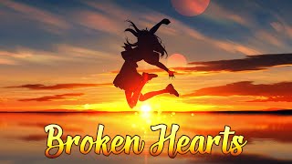 Nightcore  - Justin Caruso ft. Hilda - Broken Hearts ( Haning & Andi Andrian Remix )