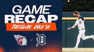 Tigers vs. Guardians Highlights | 7/30/24