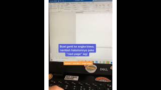 Cara mudah bikin halaman di word (1/2)
