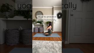 Practice yoga holistically (as it should be 😊) #yogapractice #yoga #yogalife #holistic