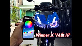 Winner X phong cách lên bi cầu Red Magic 1.0 phong cách " Mắt lé "