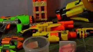 Kei and Jabin's Nerf Arsenal kei and ac productions.wmv