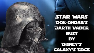 Dok-Ondar's Darth Vader bust by Disney's Galaxy's Edge