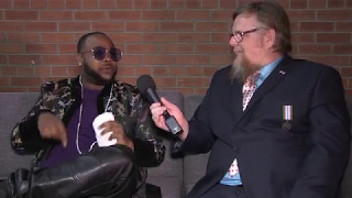 Leondro interviewed by Reginald Show at CUT Hip Hop Awards Night