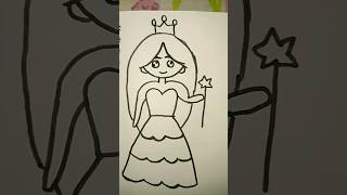 Cute Little girl drawing #shortsvideo #youtube #drawing How to draw cute  girl 👧 viral